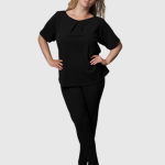 Zayla Inverted Pleat Top