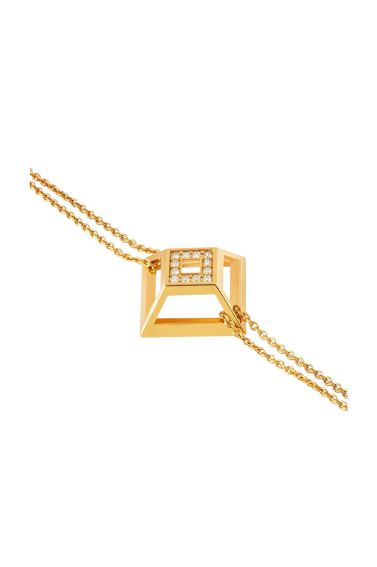 Pyramid Bracelet - Yellow Gold Vermeil