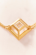 Pyramid Bracelet - Yellow Gold Vermeil 2
