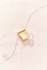 Ruifier 0.063ct White Diamonds Infinity Pendant