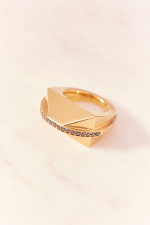 Ruifier 0.29ct Black Diamonds - Icon Shard Ring Gold