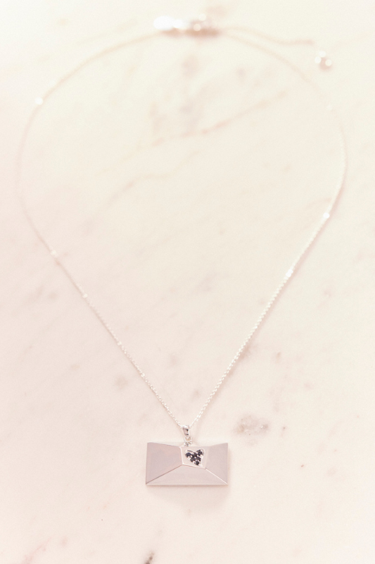 Ruifier Valentine Blue Heart - Necklace