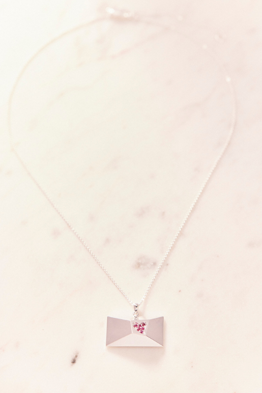 Ruifier Valentine Red Heart - Necklace