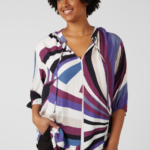 Yvonne Swing Blouson - Amethyst Shades