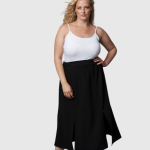 Zara Midi Skirt With Double Front Splits