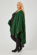 Women's Plus Size Knitted Ponchos