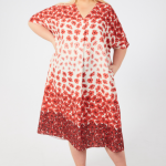 Gwen Dress - Ombre Poppies