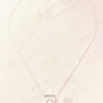 Ruifier Silver Ribbon Necklace