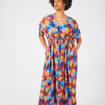 Hope Maxi Dress- Hothouse Azure