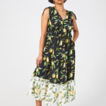 Faye Dress - Amalfi Lemons