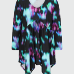 Mia Hanky Hem Top - Floral Haze