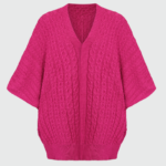 Masie Knitted Cardi - Fuchsia