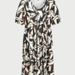 Edith Dress - Tangerine Thicket