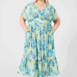 Isobel Maxi Dress - Fiji Palm